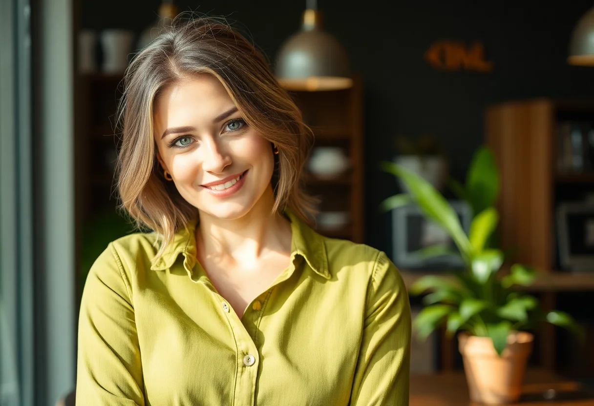 Finansal Koç Ayşe Demir'in portresi